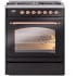Ilve Nostalgie II Collection UP30NMPBKP - 30 Inch Freestanding Dual Fuel Range in Front View
