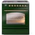 Ilve Nostalgie II Collection UP30NMPEGG - 30 Inch Freestanding Dual Fuel Range in Front View