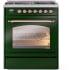 Ilve Nostalgie II Collection UP30NMPEGP - 30 Inch Freestanding Dual Fuel Range in Front View