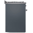 Ilve Nostalgie II Collection UP30QNMPBGBLP - 30 Inch Freestanding Dual Fuel Range in Right Side View