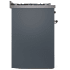 Ilve Nostalgie II Collection UP30QNMPBGG - 30 Inch Freestanding Dual Fuel Range in Right Side View