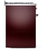 Ilve Nostalgie II Collection UP30QNMPBUBLP - 30 Inch Freestanding Dual Fuel Range in Right Side View