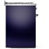 Ilve Nostalgie II Collection UP30QNMPMBBLP - 30 Inch Freestanding Dual Fuel Range in Right Side View