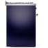 Ilve Nostalgie II Collection UP30QNMPMBG - 30 Inch Freestanding Dual Fuel Range in Right Side View