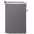 Ilve Nostalgie II Collection UP30QNMPMGP - 30 Inch Freestanding Dual Fuel Range in Right Side View