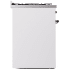Ilve Nostalgie II Collection UP30QNMPWHB - 30 Inch Freestanding Dual Fuel Range in Right Side View