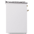 Ilve Nostalgie II Collection UP30QNMPWHGLP - 30 Inch Freestanding Dual Fuel Range in Right Side View