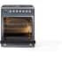 Ilve Professional Plus II UP30WMPBG - 30 Inch Freestanding Dual Fuel Range