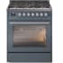 Ilve Professional Plus II UP30WMPBG - 30 Inch Freestanding Dual Fuel Range