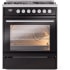 Ilve Professional Plus II UP30WMPBK - 30 Inch Freestanding Dual Fuel Range