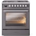Ilve Professional Plus II UP30WMPMG - 30 Inch Freestanding Dual Fuel Range