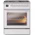 Ilve Professional Plus II UP30WMPWH - 30 Inch Freestanding Dual Fuel Range