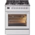 Ilve Professional Plus II UP30WMPWH - 30 Inch Freestanding Dual Fuel Range