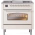 Ilve Nostalgie II Collection UP36FNMPAWC - 36 Inch Freestanding Dual Fuel Range in Front View