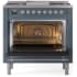 Ilve Nostalgie II Collection UP36FNMPBGCLP - 36 Inch Freestanding Dual Fuel Range