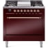 Ilve Nostalgie II Collection UP36FQNMPBUP - 36 Inch Freestanding Dual Fuel Range in Front View