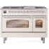 Ilve Nostalgie II Collection UP48FNMPAWCLP - 48 Inch Freestanding Dual Fuel Range in Front View