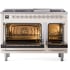 Ilve Nostalgie II Collection UP48FNMPAWCLP - 48 Inch Freestanding Dual Fuel Range in Opened View