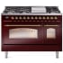 Ilve Nostalgie II Collection UP48FNMPBUGLP - 48 Inch Freestanding Dual Fuel Range in Front View
