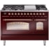 Ilve Nostalgie II Collection UP48FNMPBUP - 48 Inch Freestanding Dual Fuel Range in Front View