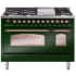 Ilve Nostalgie II Collection UP48FNMPEGPLP - 48 Inch Freestanding Dual Fuel Range in Front View