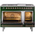 Ilve Nostalgie II Collection UP48FNMPEGPLP - 48 Inch Freestanding Dual Fuel Range in Opened View