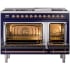Ilve Nostalgie II Collection UP48FNMPMBP - 48 Inch Freestanding Dual Fuel Range in Opened View