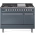 Ilve Professional Plus II UP48FQMPBG - 48 Inch Freestanding Dual Fuel Range (Solid Oven Doors)