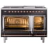 Ilve Nostalgie II Collection UP48FQNMPBKP - 48 Inch Freestanding Dual Fuel Range in Opened View