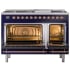 Ilve Nostalgie II Collection UP48FQNMPMBPLP - 48 Inch Freestanding Dual Fuel Range in Opened View