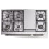 Ilve Nostalgie II Collection UP48FQNMPRABLP - 48 Inch Freestanding Dual Fuel Range in Cooktop View
