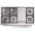 Ilve Nostalgie II Collection UP48FQNMPRAPLP - 48 Inch Freestanding Dual Fuel Range in Cooktop View