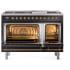 Ilve Nostalgie II Collection UP48FSNMPBKGLP - 48 Inch Freestanding Dual Fuel Range