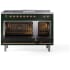 Ilve Nostalgie II Collection UP48FSNMPEGPLP - 48 Inch Freestanding Dual Fuel Range in Opened View