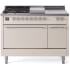 Ilve Nostalgie II Collection UP48FSQNMPAWCLP - 48 Inch Freestanding Dual Fuel Range in Front View