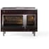 Ilve Nostalgie II Collection UP48FSQNMPBUBLP - 48 Inch Freestanding Dual Fuel Range in Opened View