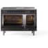 Ilve Nostalgie II Collection UP48FSQNMPMGBLP - 48 Inch Freestanding Dual Fuel Range in Opened View