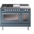 Ilve Professional Plus II UP48FSWMPBG - 48 Inch Freestanding Dual Fuel Range