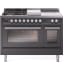 Ilve Professional Plus II UP48FSWMPMG - 48 Inch Freestanding Dual Fuel Range