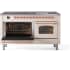 Ilve Nostalgie II Collection UP60FNMPAWPLP - 60 Inch Freestanding Dual Fuel Range