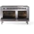 Ilve Nostalgie II Collection UP60FNMPSSBLP - 60 Inch Freestanding Dual Fuel Range
