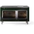 Ilve Nostalgie II Collection UP60FNMPEGBLP - 60 Inch Freestanding Dual Fuel Range in Opened View