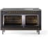 Ilve Nostalgie II Collection UP60FNMPMGGLP - 60 Inch Freestanding Dual Fuel Range in Opened View