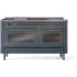 Ilve Nostalgie II Collection UP60FSNMPBGG - 60 Inch Freestanding Dual Fuel Range in Front View