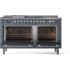 Ilve Professional Plus II UP60FSWMPBG - 60 Inch Freestanding Dual Fuel Range