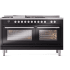 Ilve Professional Plus II UP60FSWMPBK - 60 Inch Freestanding Dual Fuel Range