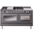Ilve Professional Plus II UP60FSWMPMGLP - 60 Inch Freestanding Dual Fuel Range