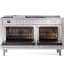 Ilve Professional Plus II UP60FSWMPSSLP - 60 Inch Freestanding Dual Fuel Range