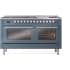 Ilve Professional Plus II UP60FWMPBG - 60 Inch Freestanding Dual Fuel Range