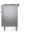 Ilve Professional Plus II UP60FQMPSS - 60 Inch Freestanding Dual Fuel Range (Solid Door)